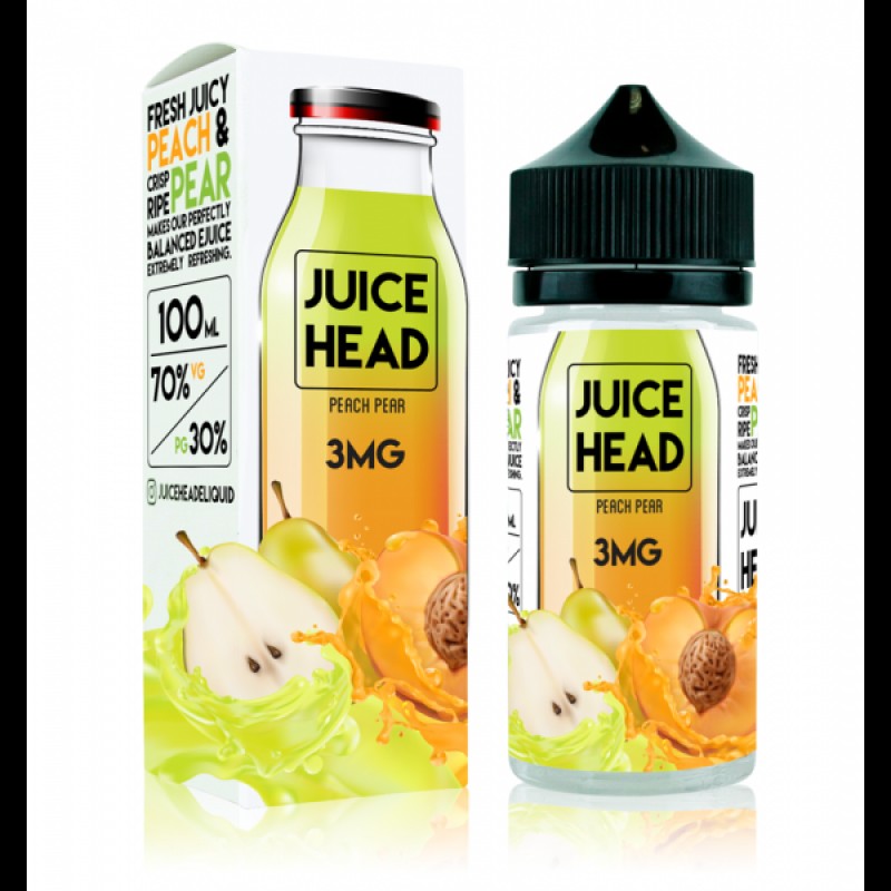 Juice Head 100ml - Peach Pear