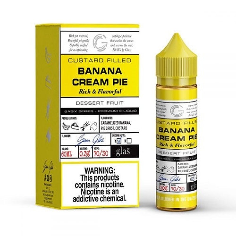 Glas - Basix Series - Banana Cream Pie 60ml