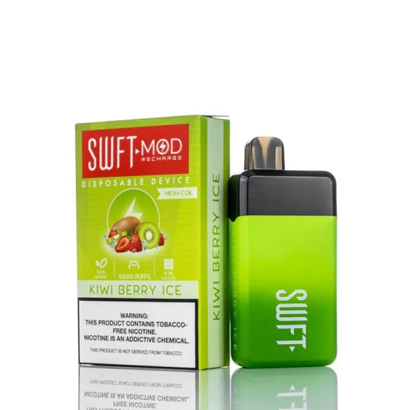 SWFT Mod Disposable Device [5000 puffs] - Kiwi Berry Ice