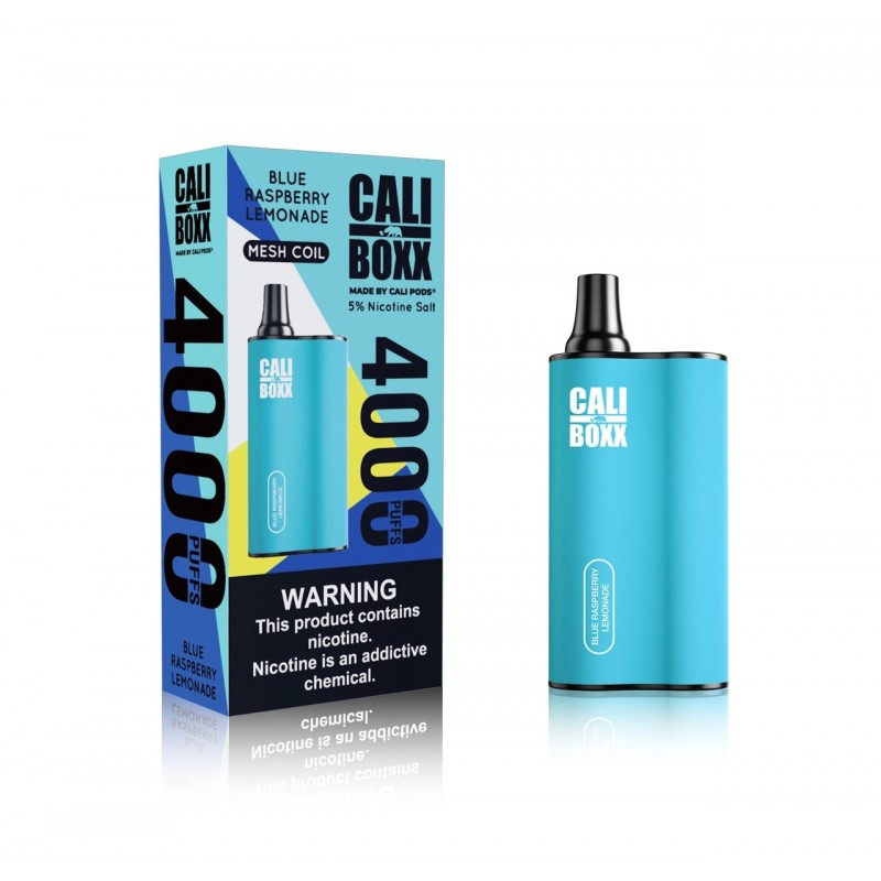 Cali Boxx Disposable [4000 puffs] - Blue Raspberry Lemonade