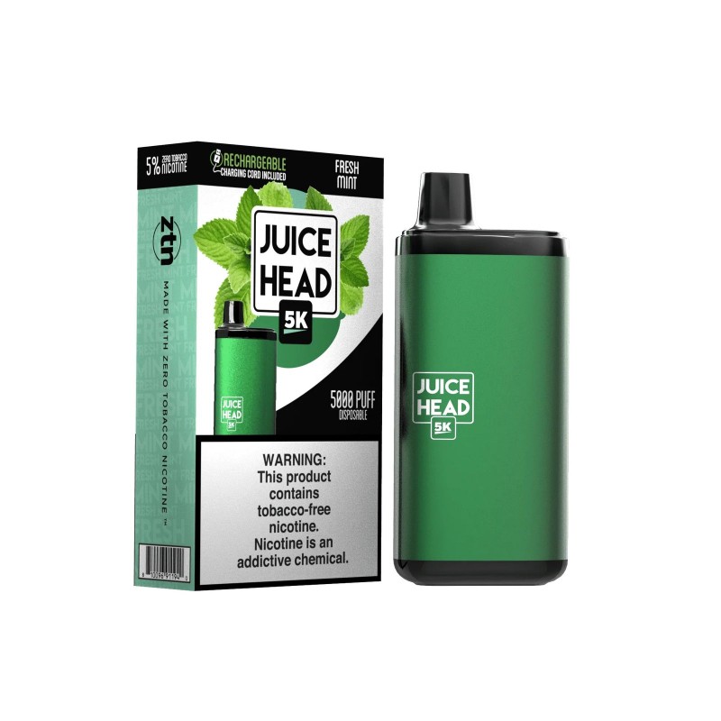 Juice Head 5K Disposable - Fresh Mint [5000 puffs]