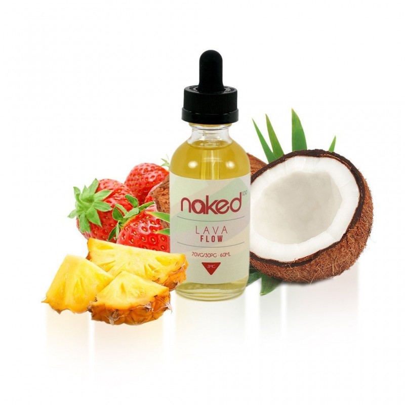 Naked - Lava Flow  60ml [CLEARANCE]