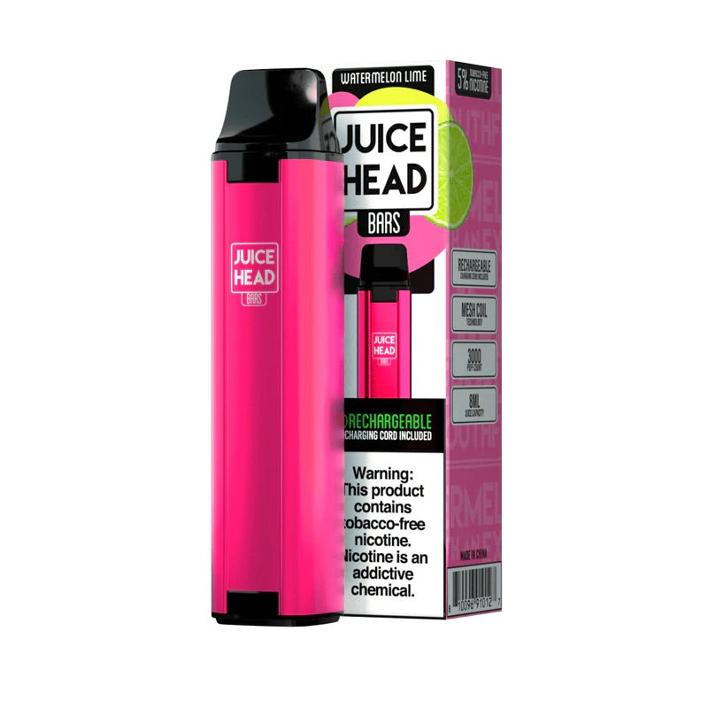 Juice Head Bars Disposable - Watermelon Lime [3000 puffs]