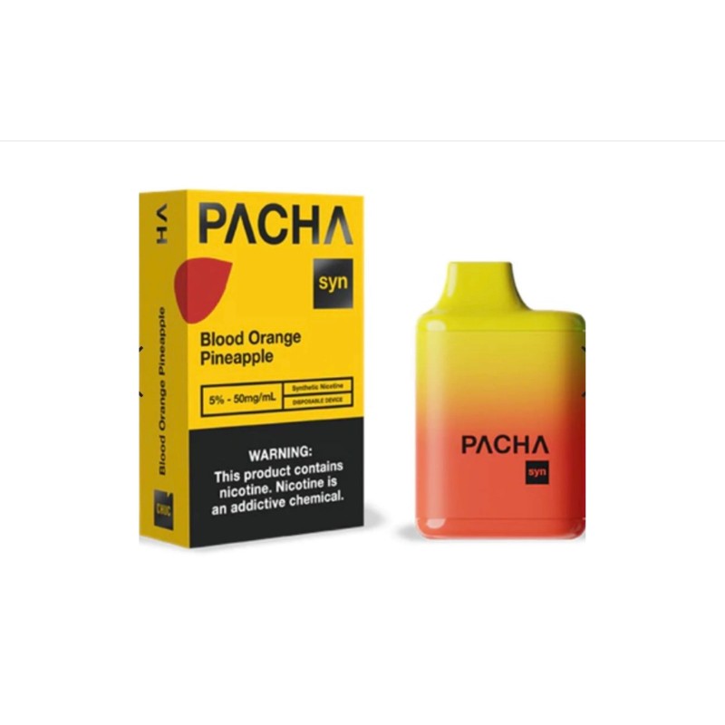 Pacha Syn Disposable by Pachamama - Blood Orange Pineapple [4500 puffs]