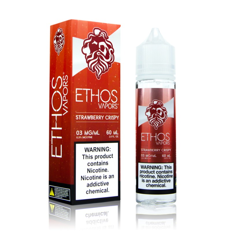 Ethos Crispy Treats - Strawberry  60ml [CLEARANCE]