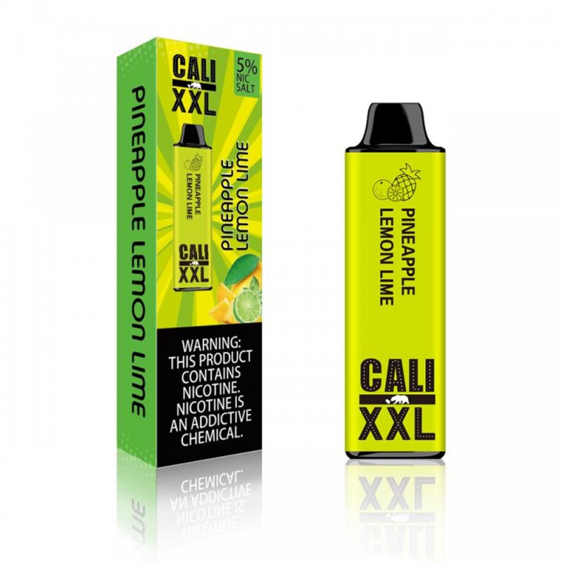 Cali XXL Disposable 2500 puffs - Pineapple Lemon Lime [CLEARANCE]