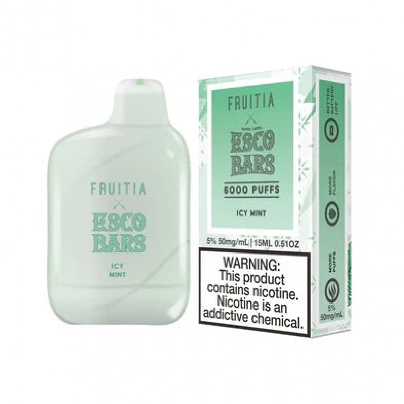 ESCO Bar Fruita Disposable - Icy Mint [6000 puffs]