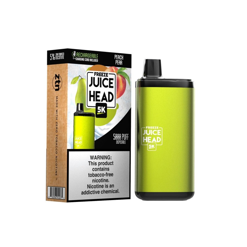 Juice Head 5K Disposable - Peach Pear Freeze [5000 puffs]