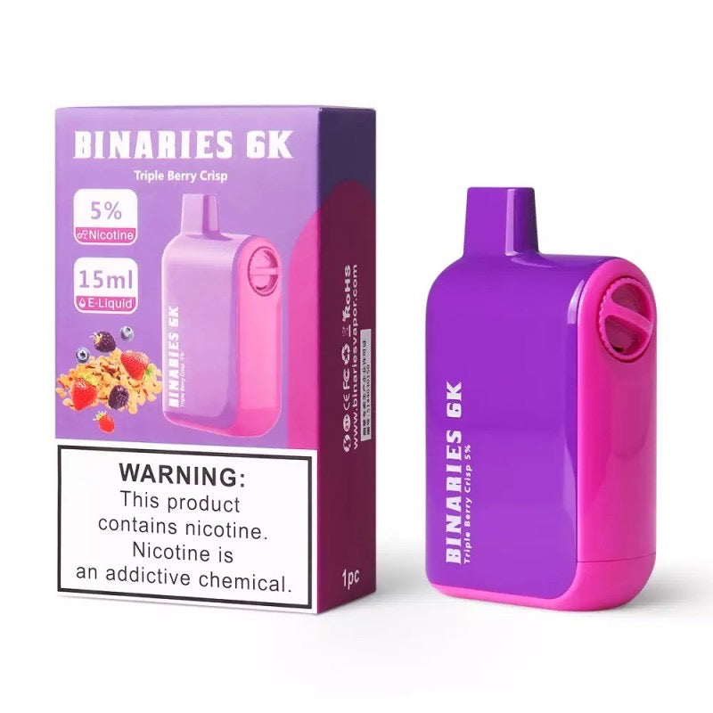 Horizon Binaries 6k Disposable [6000 puffs] - Triple Berry Crisp