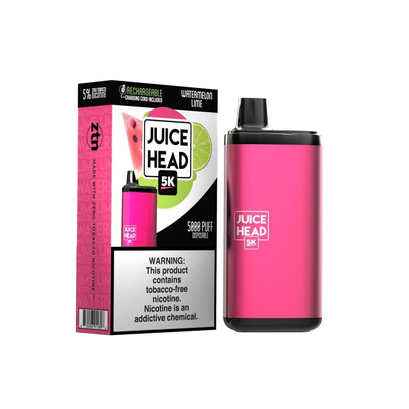 Juice Head 5K Disposable - Watermelon Lime [5000 puffs]