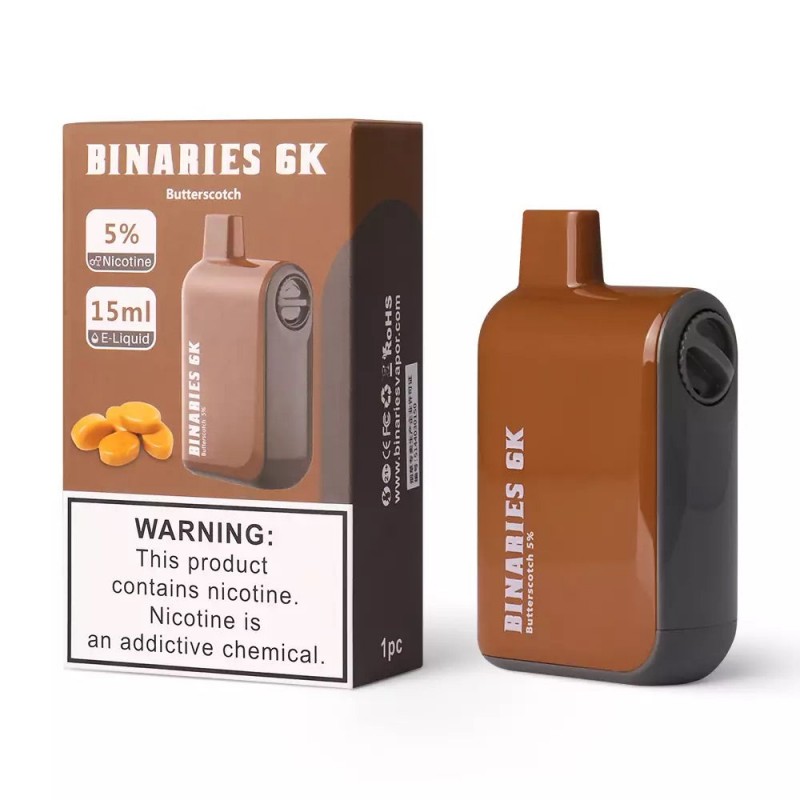 Horizon Binaries 6k Disposable [6000 puffs] - Butterscotch