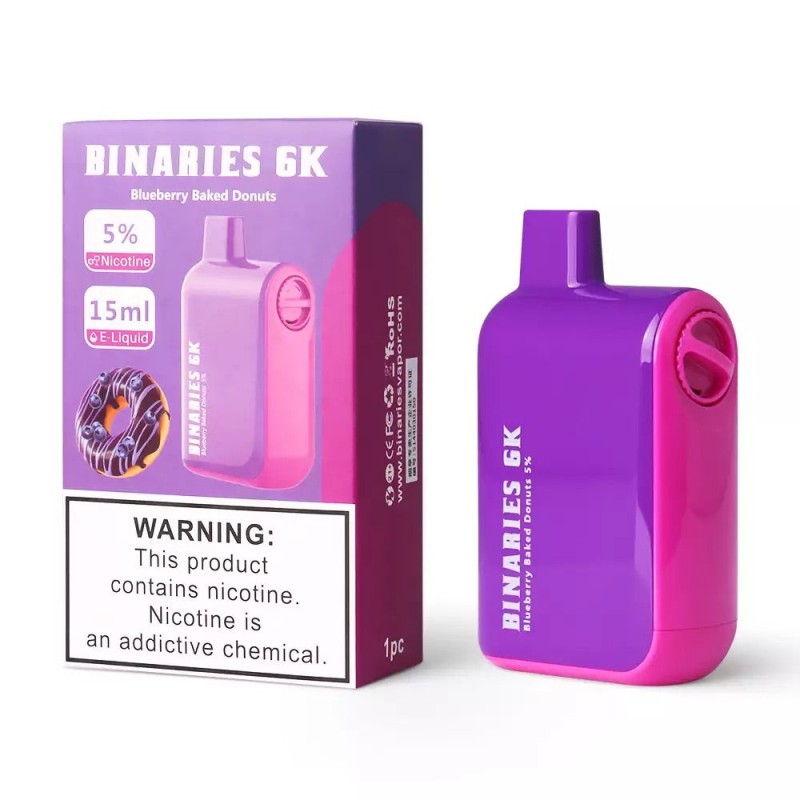 Horizon Binaries 6k Disposable [6000 puffs] - Blueberry Baked Donuts