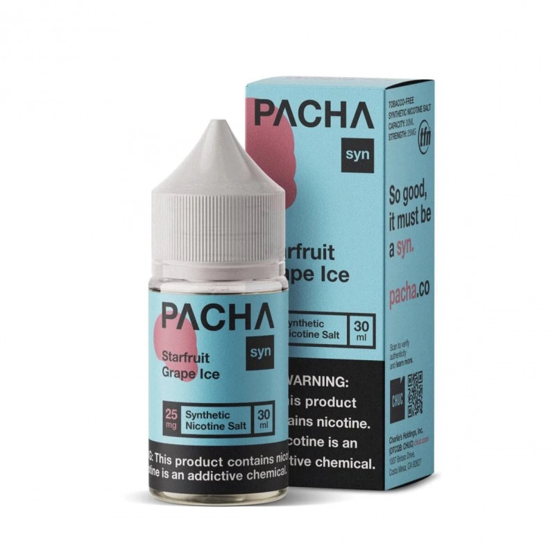 Pacha Syn Salts [30ml] - Starfruit Grape Ice