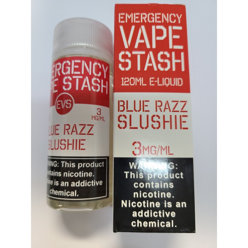 Emergency Vape Stash - Blue Razz Slushie [CLEARANCE]