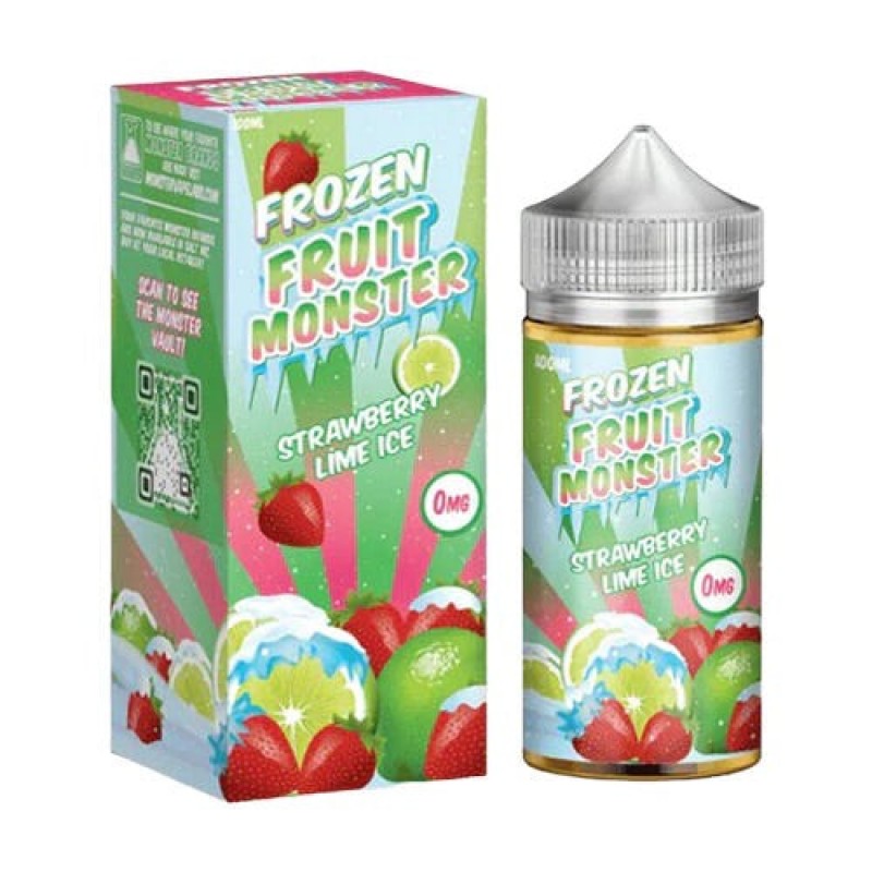 Frozen Fruit Monster - Strawberry Lime Ice - 100ml