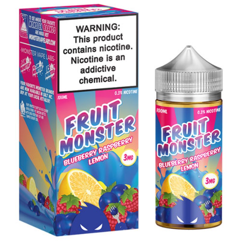 Fruit Monster - Blueberry Raspberry Lemon - 100ml