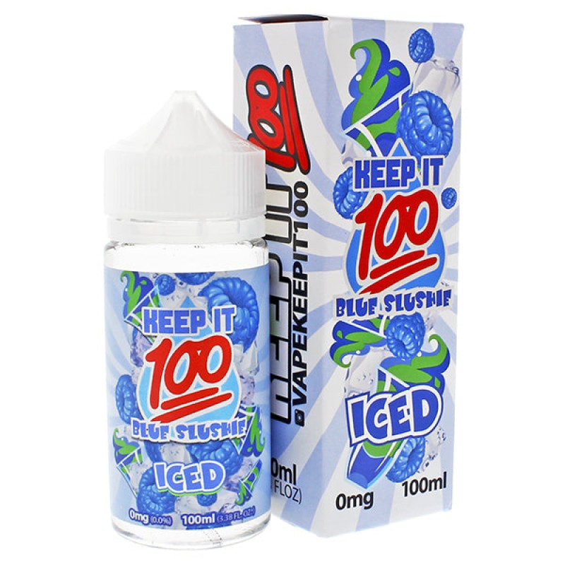 Keep it 100 - Blue Slushie ICED  100ml