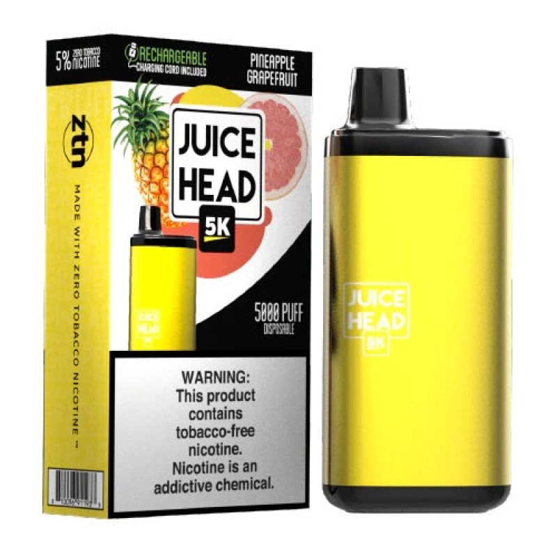 Juice Head 5K Disposable - Pineapple Grapefruit [5000 puffs]