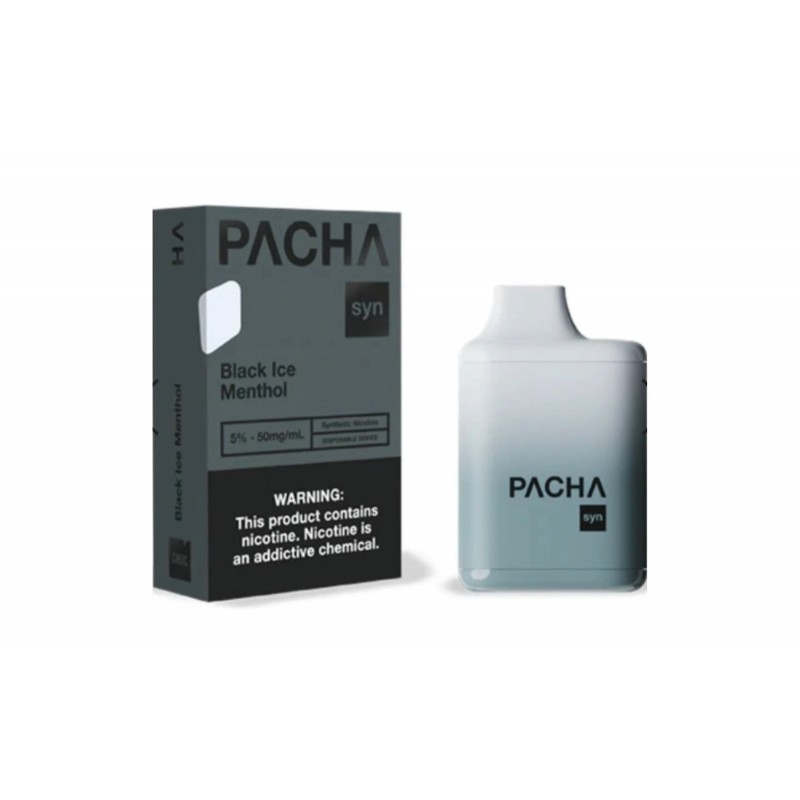 Pacha Syn Disposable by Pachamama - Black Ice Menthol [4500 puffs]