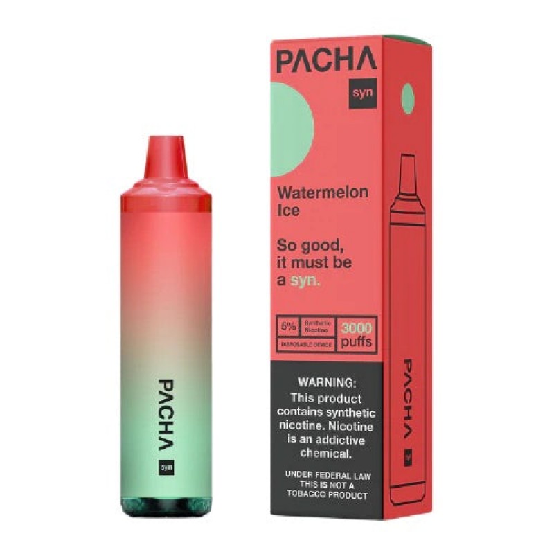 Pacha Syn Disposables by Pachamama - Watermelon Ice [3000 puffs]