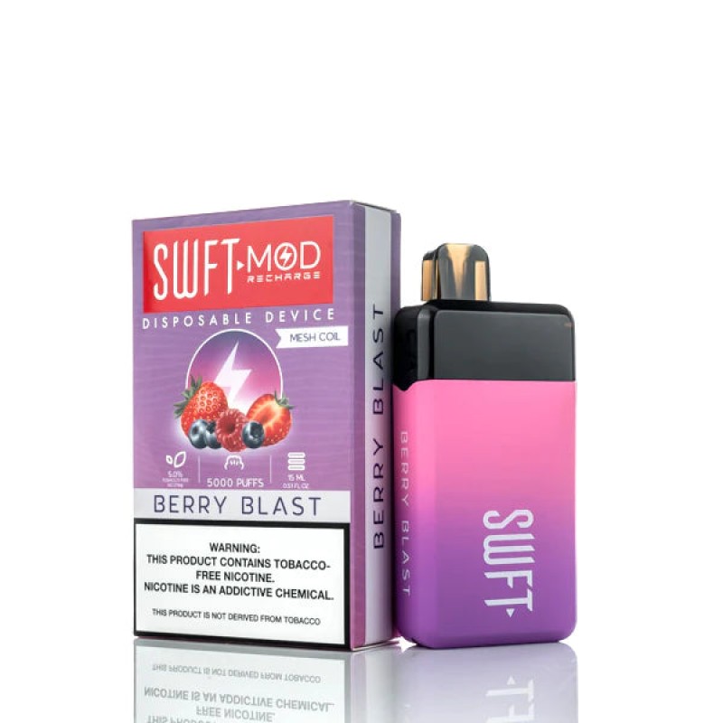 SWFT Mod Disposable Device [5000 puffs] - Berry Blast