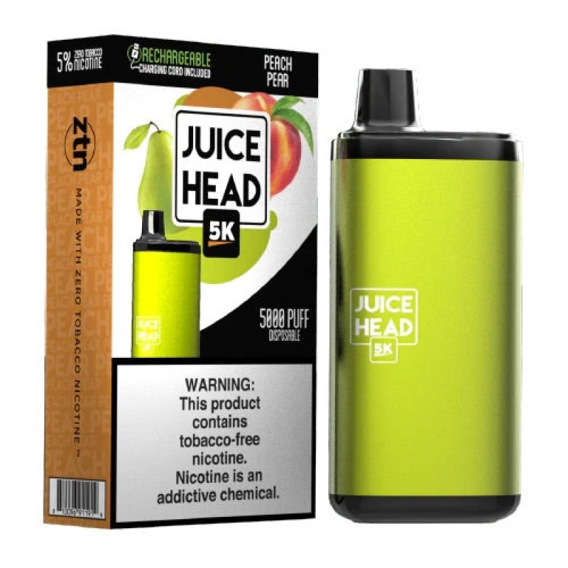 Juice Head 5K Disposable - Peach Pear [5000 puffs]