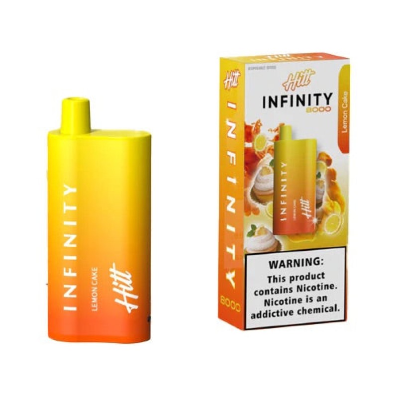 Hitt Infinity Disposable - Lemon Cake [8000 puffs]