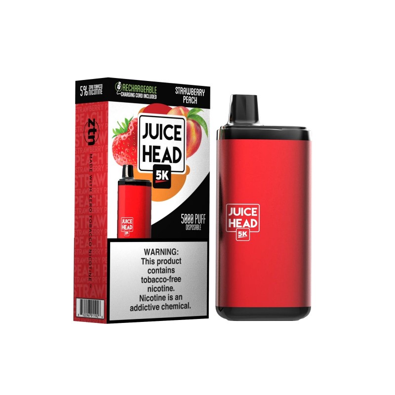 Juice Head 5K Disposable - Strawberry Peach [5000 puffs]