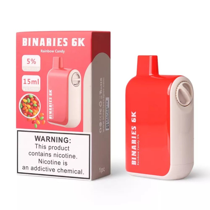 Horizon Binaries 6k Disposable [6000 puffs] - Rainbow Candy