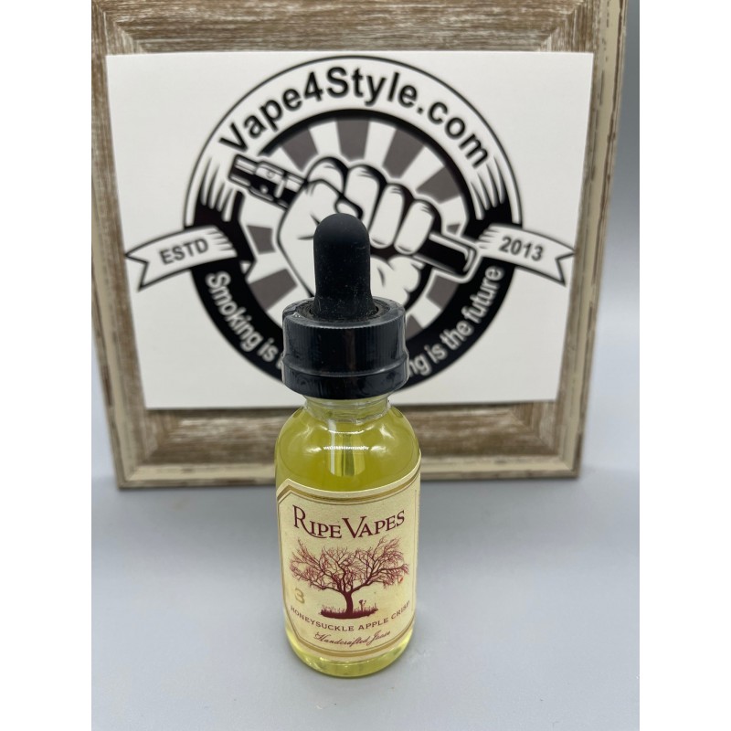 Ripe Vapes - Honeysuckle Apple Crisp 30ml [CLEARANCE]