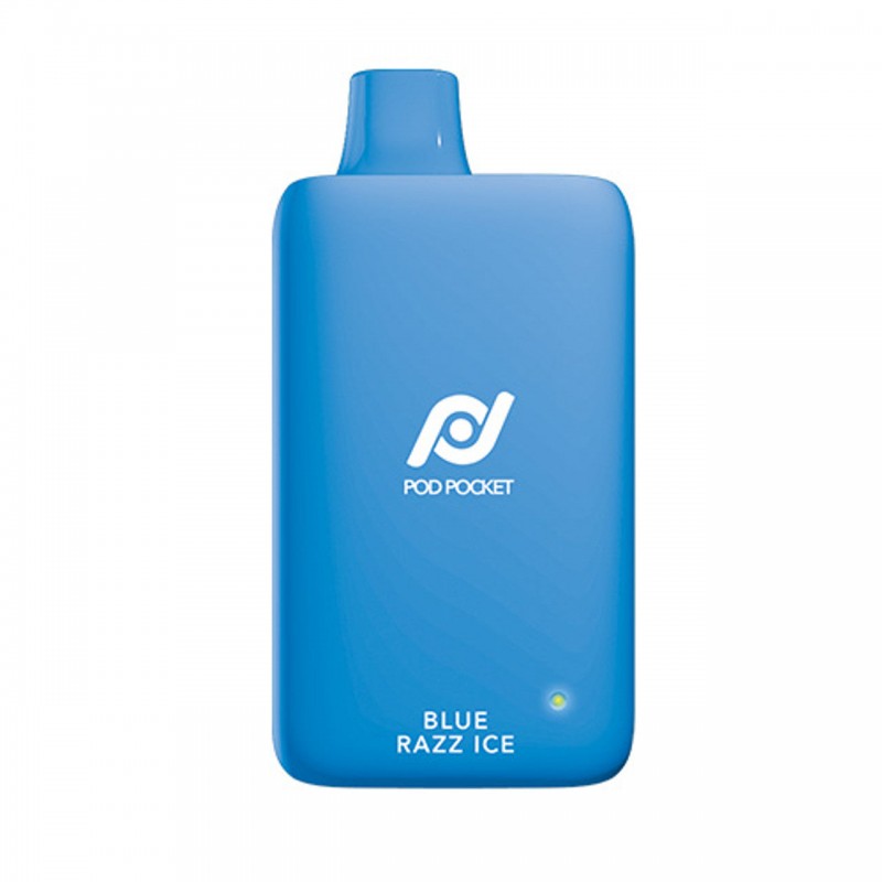 Pod Pocket Disposables [7500 Puffs] - Blue Razz Ice