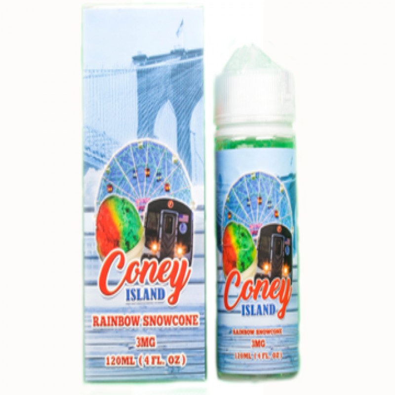 Coney Island Rainbow SnoCone  120ml [CLEARANCE]