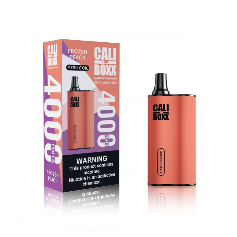 Cali Boxx Disposable [4000 puffs] - Frozen Peach