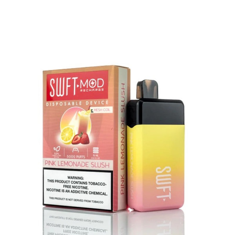 SWFT Mod Disposable Device [5000 puffs] - Pink Lemonade Slush