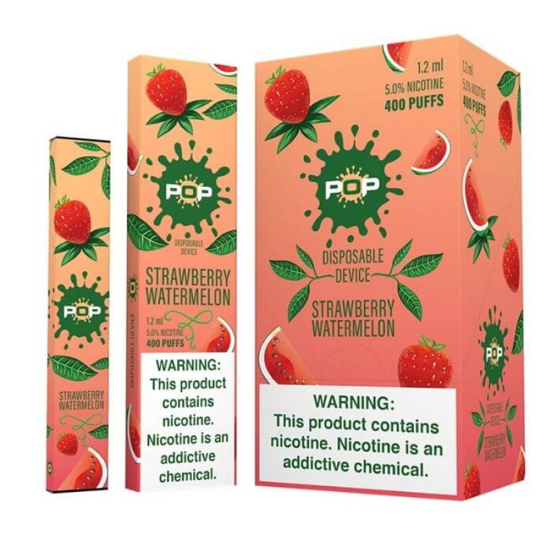 Pop 1.2 ml Disposables 5% Nic - Strawberry Watermelon [CLEARANCE]