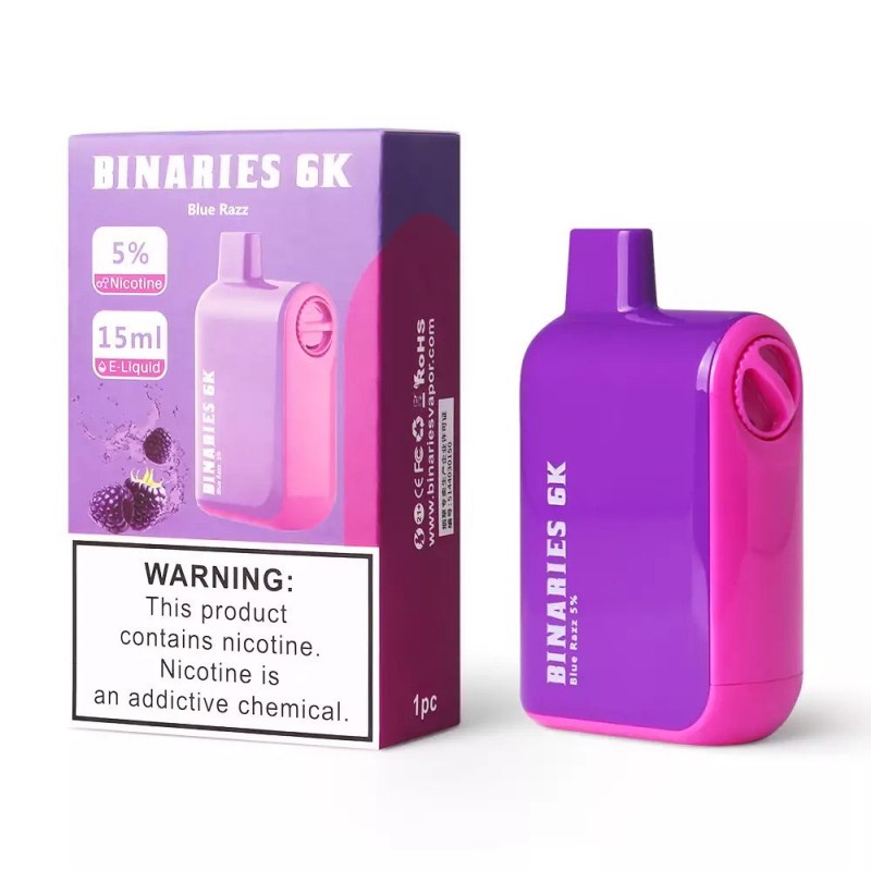 Horizon Binaries 6k Disposable [6000 puffs] - Blue Razz