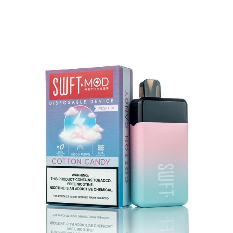 SWFT Mod Disposable Device [5000 puffs] - Cotton Candy