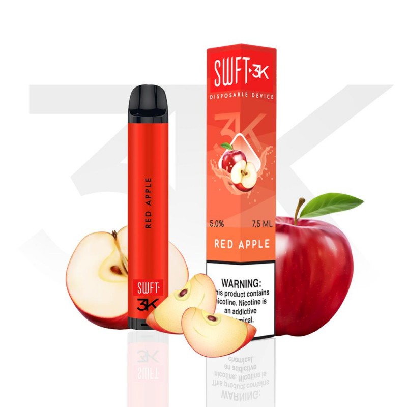 SWFT 3K disposable - Red Apple - 3000 puffs [clearance]