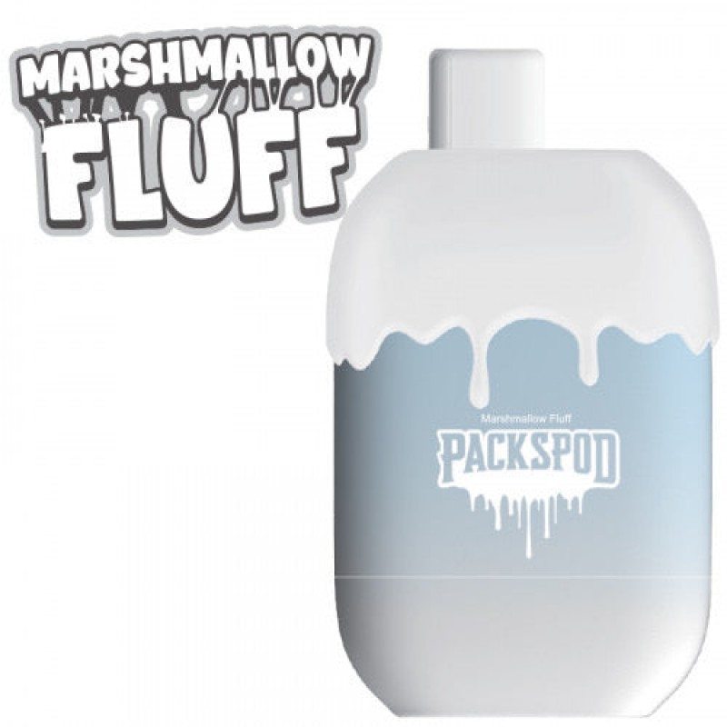 Packspod Disposables [5000 puffs] - Marshmallow Fluff