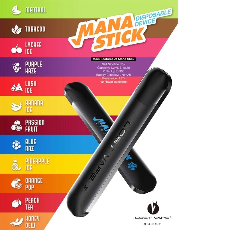 Lost Vape Mana Stick Disposable - Lush Ice [CLEARANCE]