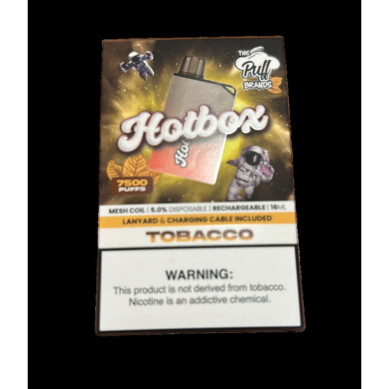 Hotbox Disposables [7500 Puffs] - Tobacco