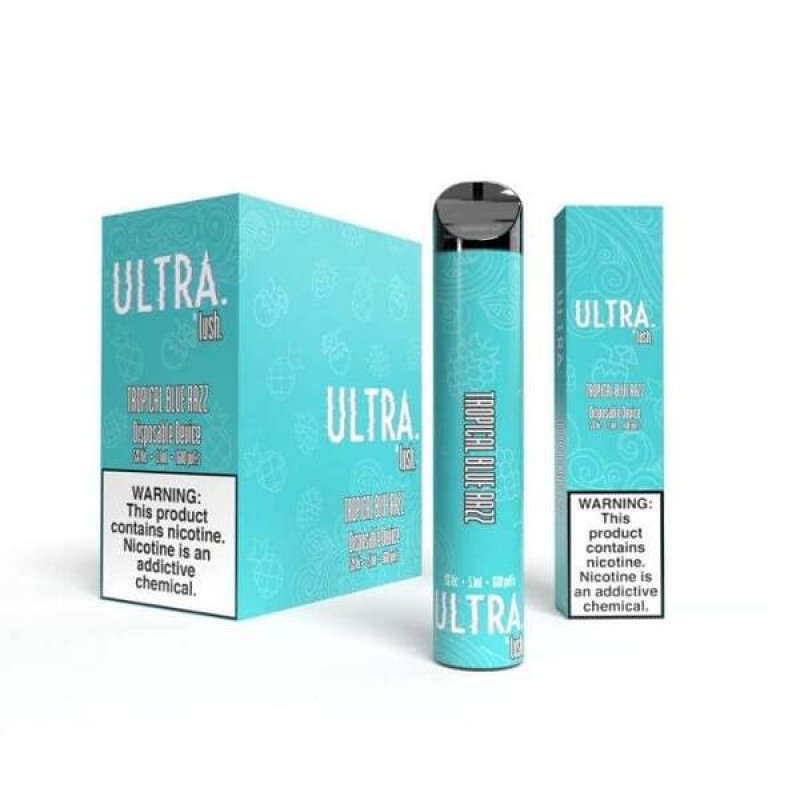 Lush ULTRA Disposable - Tropical Blue Razz - 1600 puffs [CLEARANCE]