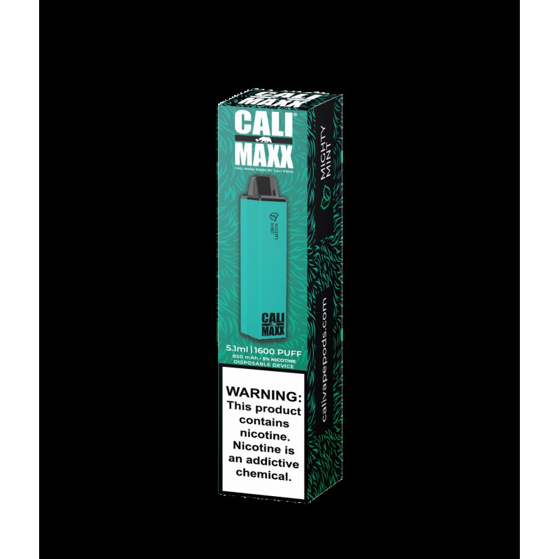 Cali MAXX Disposable 1600 puffs - Mighty Mint